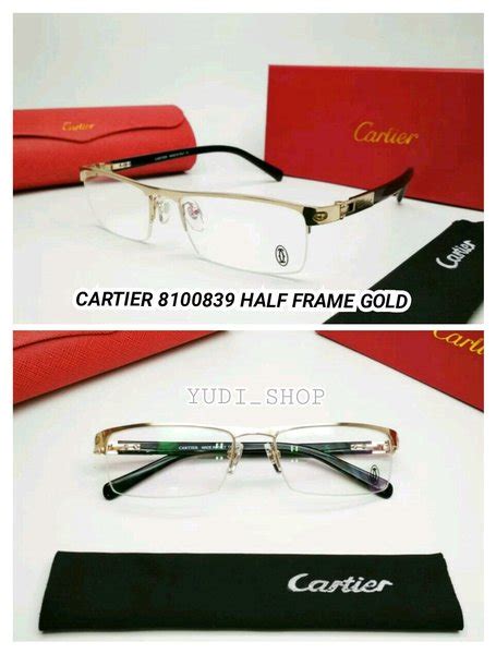 harga kacamata cartier.